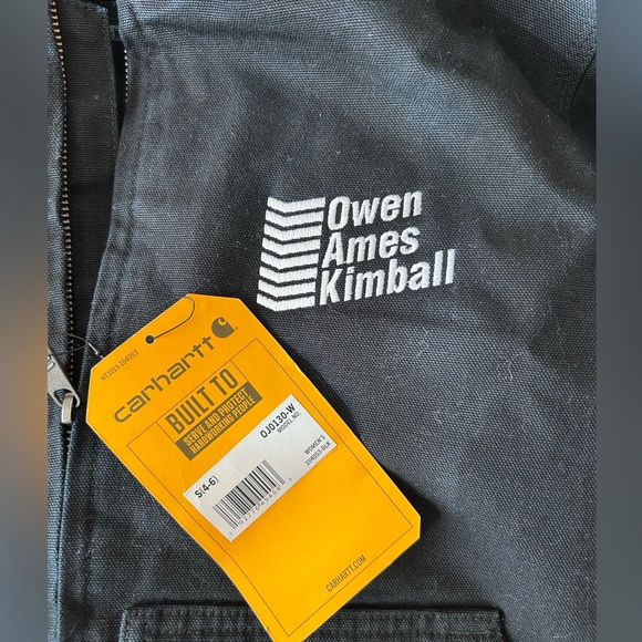 COPY - NWT Women’s Carhartt Duck Quilt-Lined Active Jacket - Picture 3 of 3